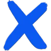 ❌