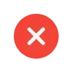 ❌
