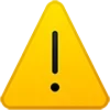 ⚠️
