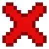 ❌
