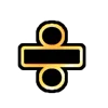 ➗