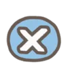 ❎