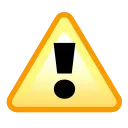 ⚠️