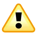 ⚠️