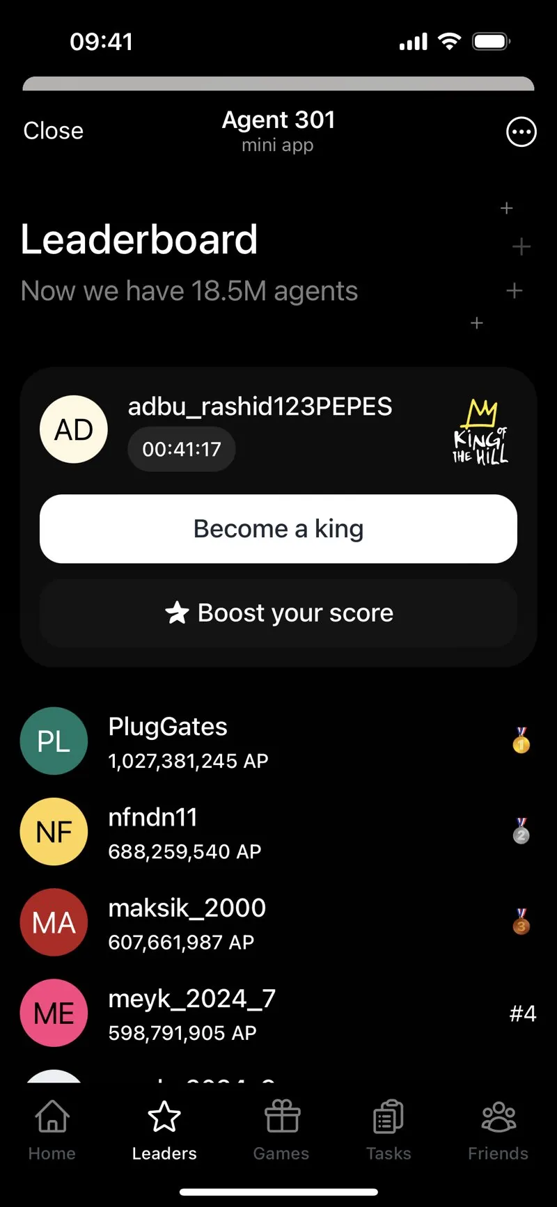 Agent 301 — screenshot 2
