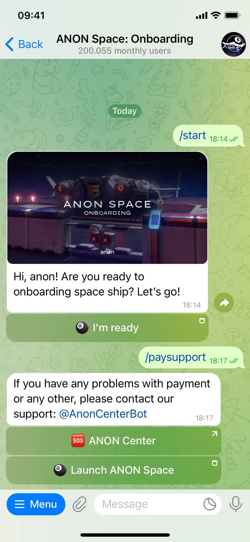 ANON Space — screenshot 4