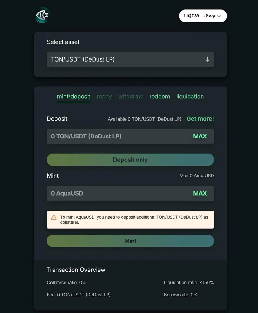 Aqua Protocol (CDP) — screenshot 4