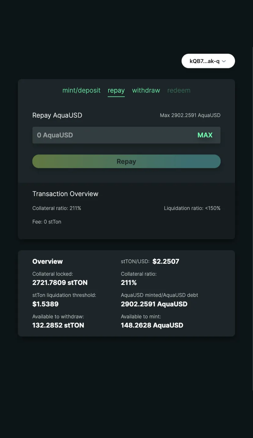 Aqua Protocol (CDP) — screenshot 3
