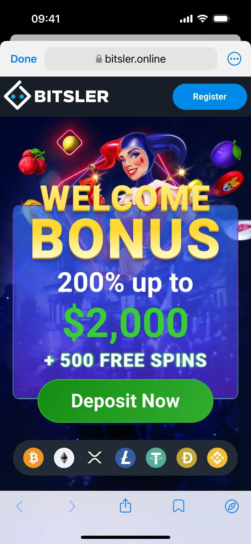 Bitslercom Casino — screenshot 2