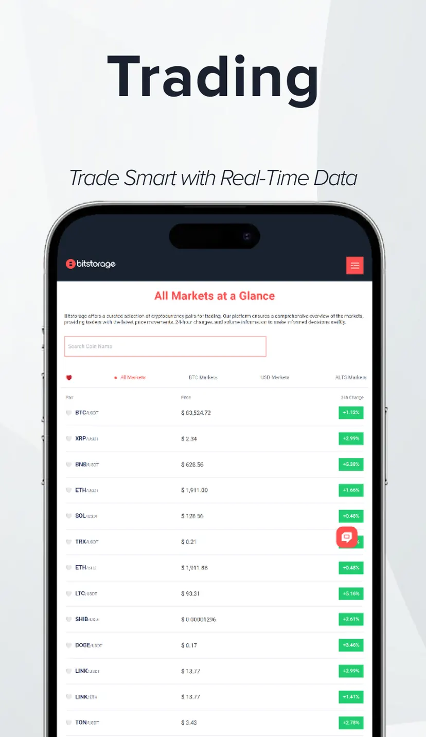 Bitstorage — screenshot 4