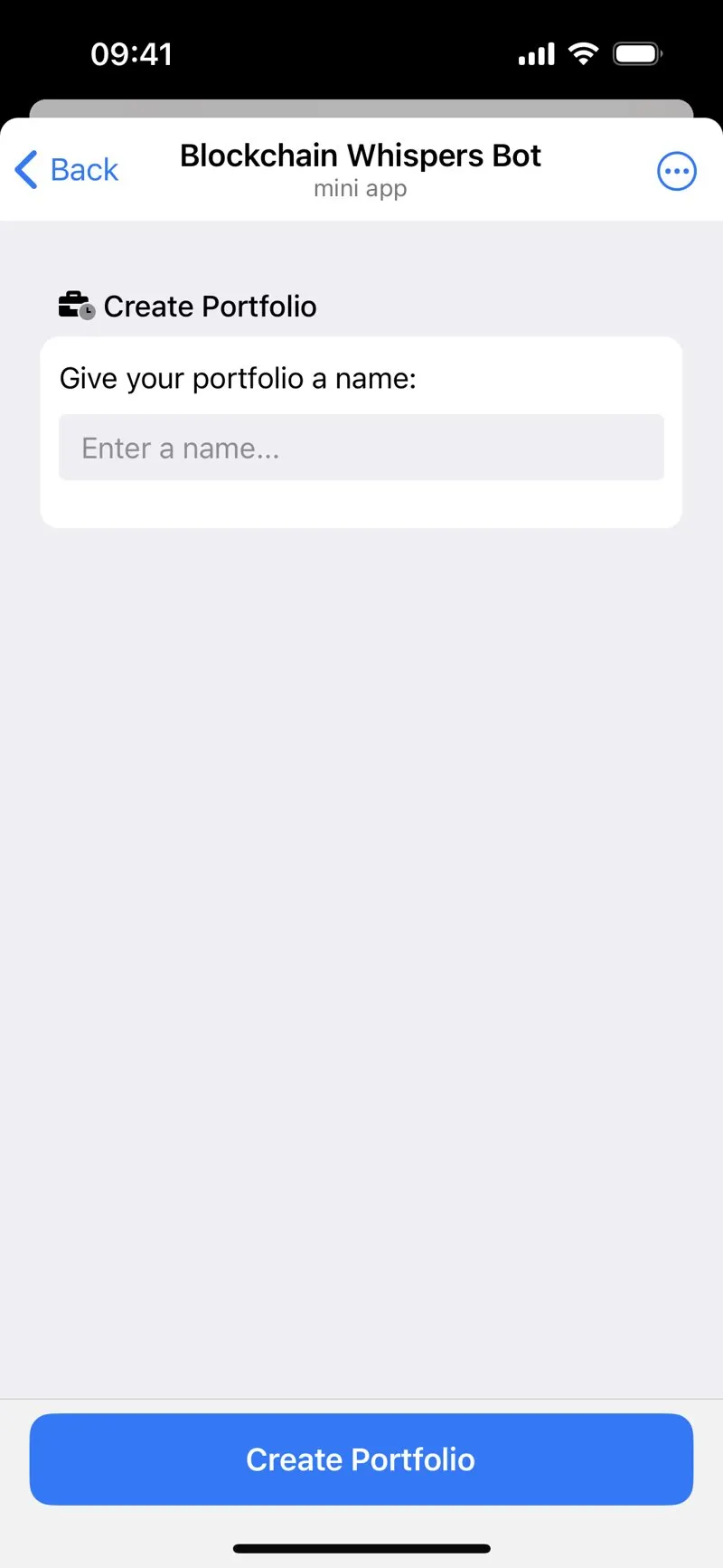 Blockchain Whispers Bot — screenshot 2