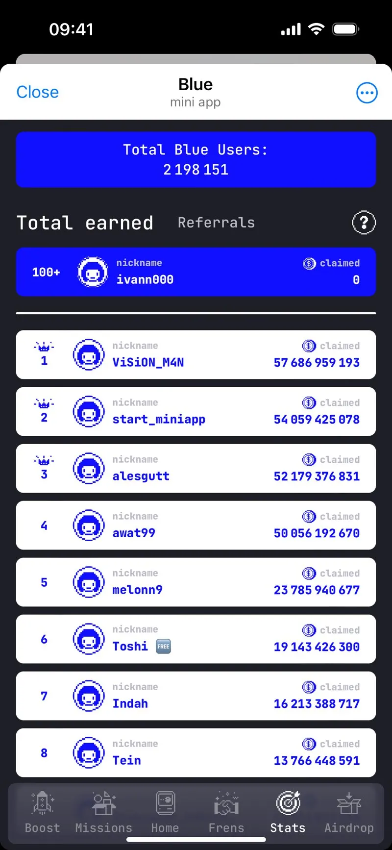 Blue — screenshot 4