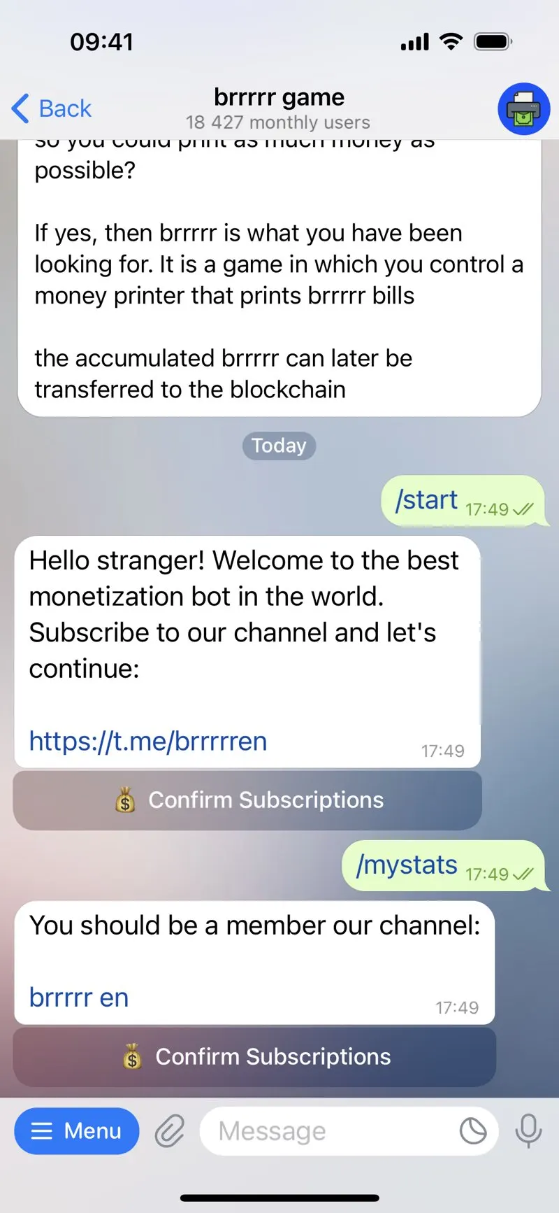 brrrrr game — screenshot 3