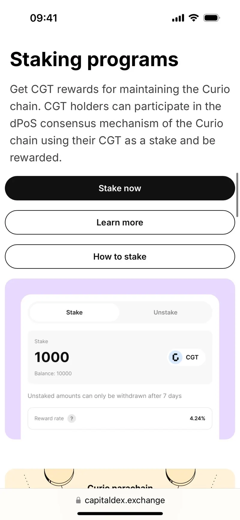 Capital DEX — screenshot 4