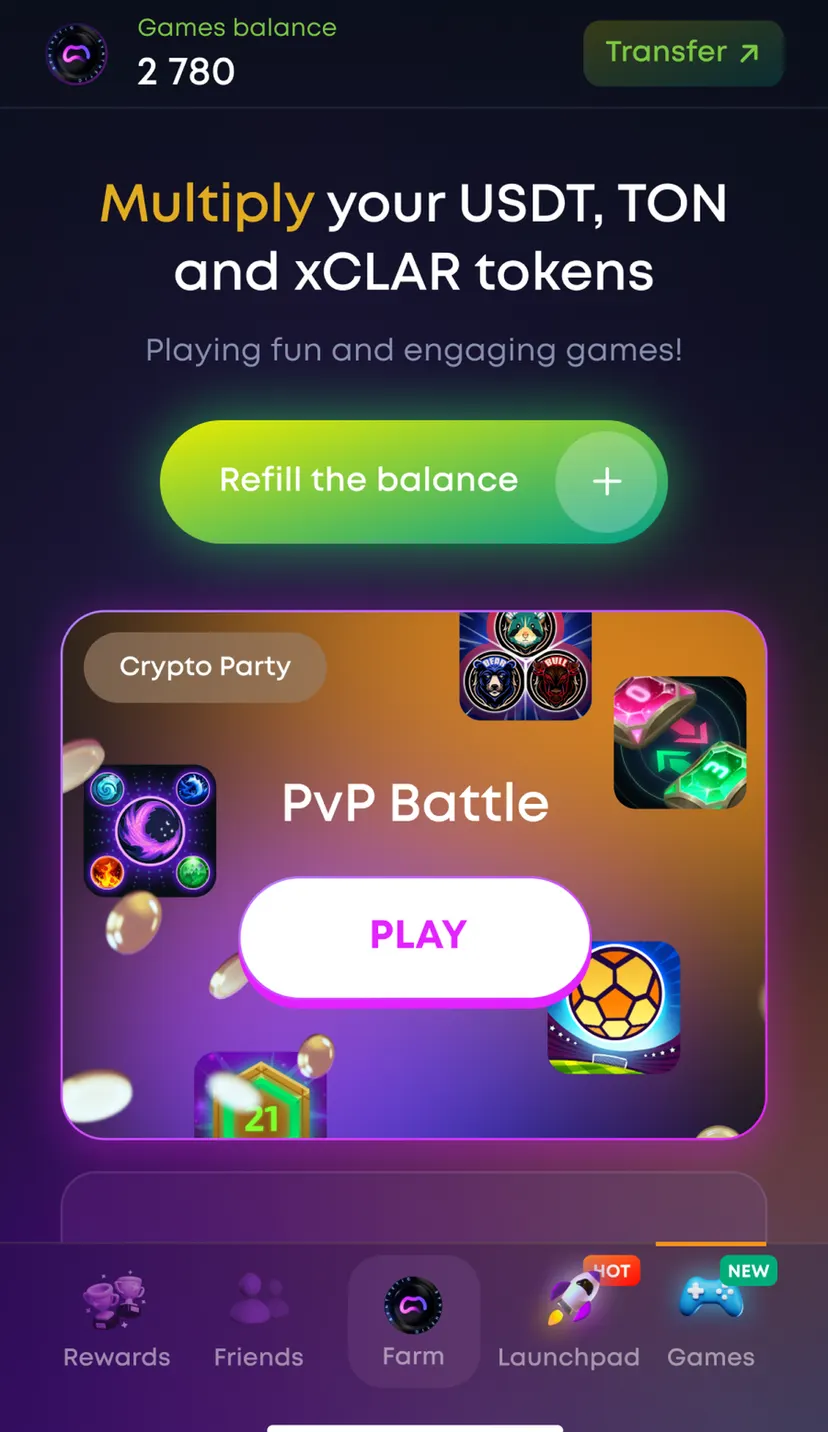 Clarnium Games — screenshot 2