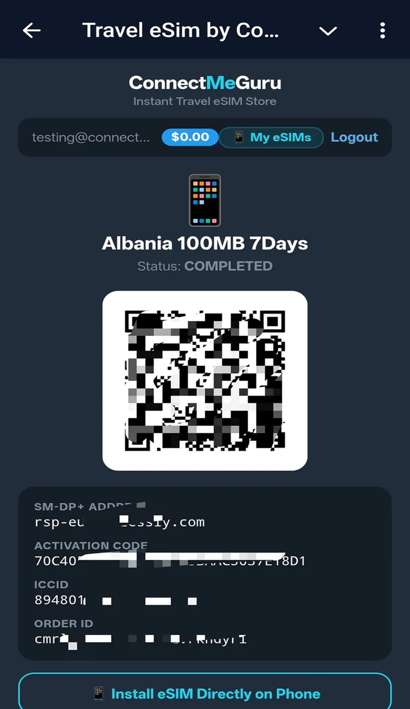 ConnectMeGuru eSIM — screenshot 5
