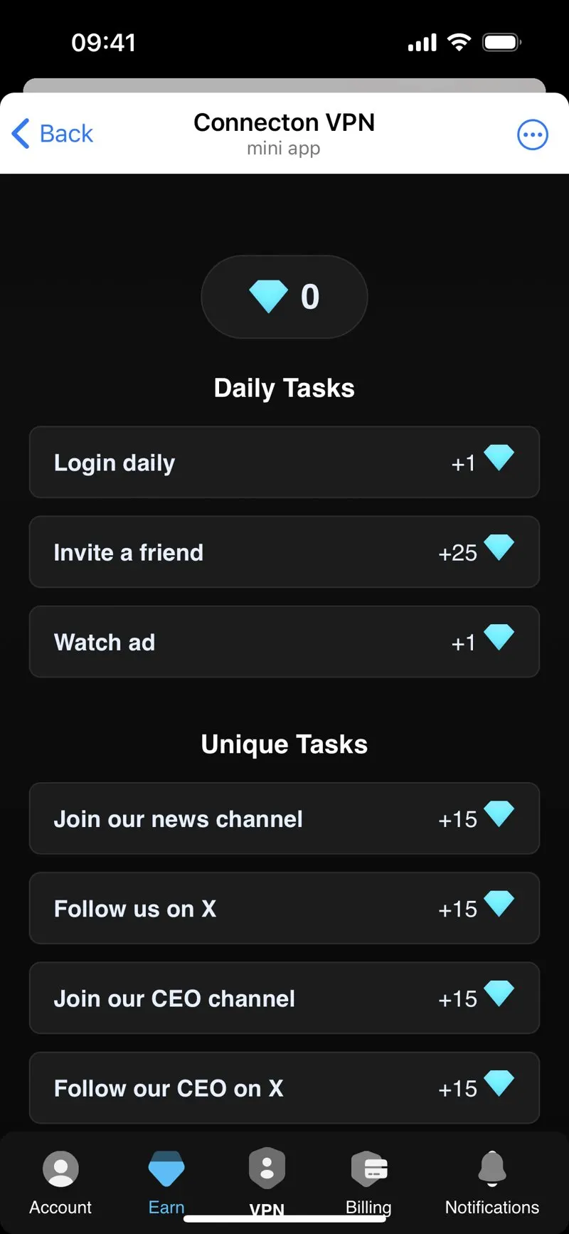 Connecton VPN — screenshot 3