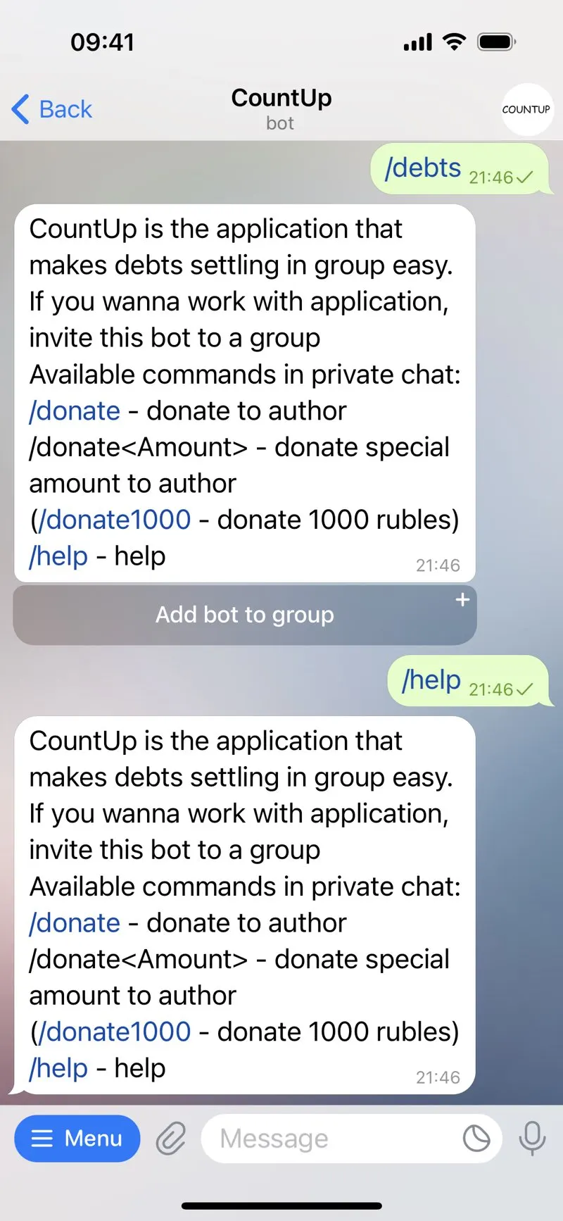 CountUp — screenshot 3