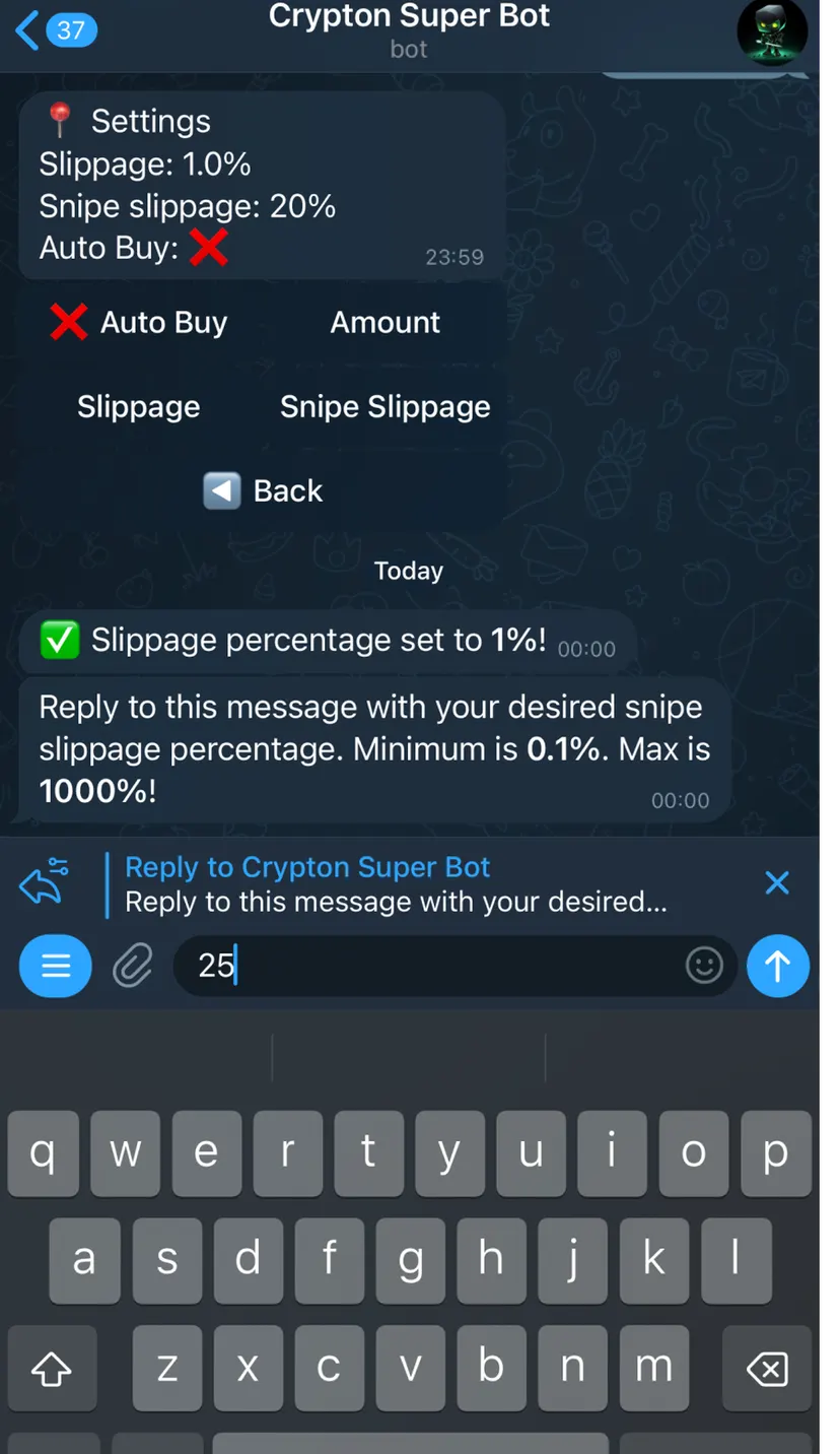 Crypton Super Bot — screenshot 3