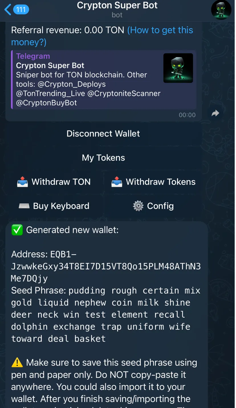 Crypton Super Bot — screenshot 4