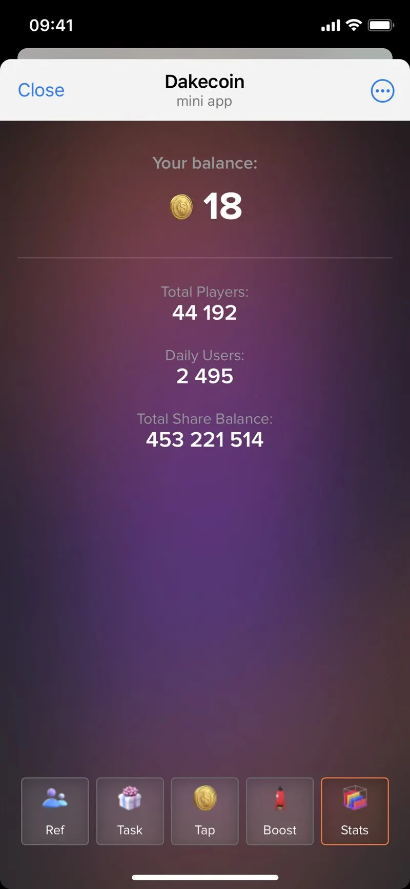 Dakecoin — screenshot 4
