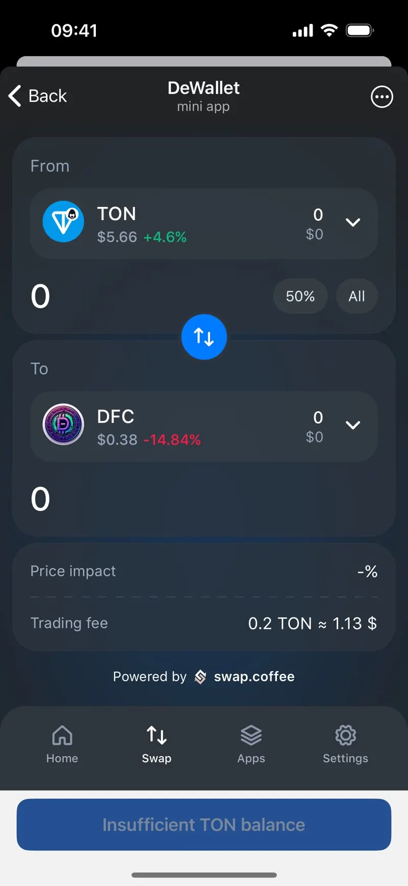 DeDonate — screenshot 5