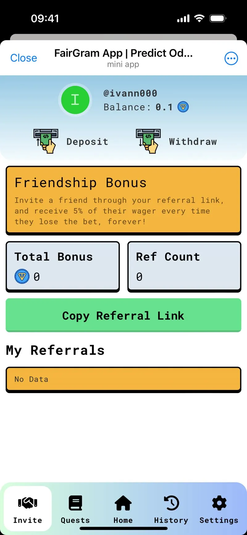 FairGram — screenshot 3
