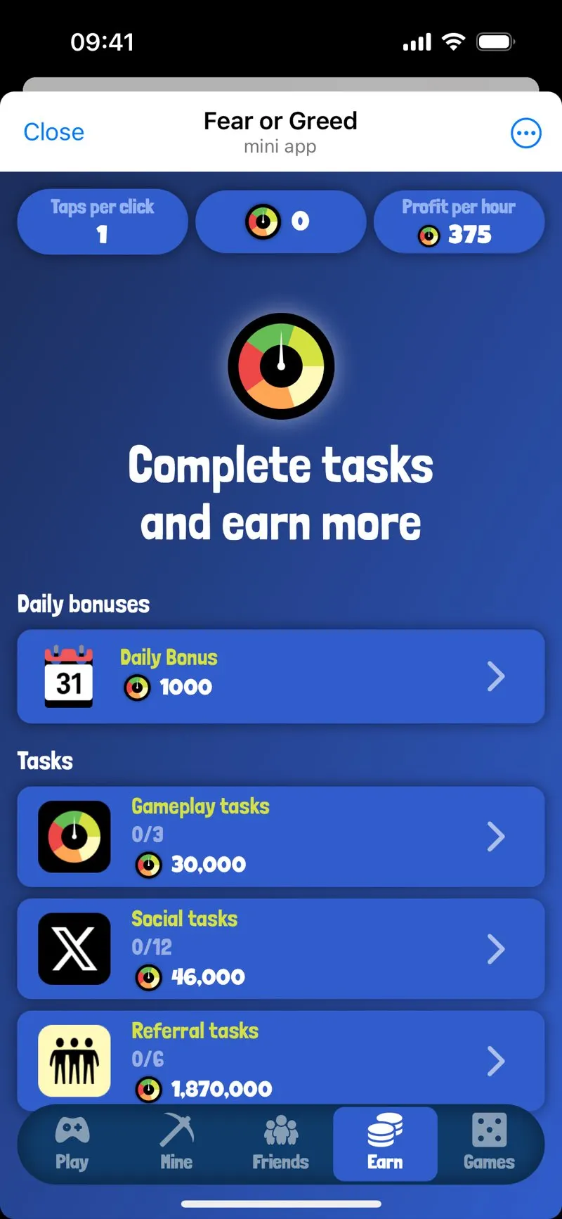 Fear or Greed App — screenshot 4