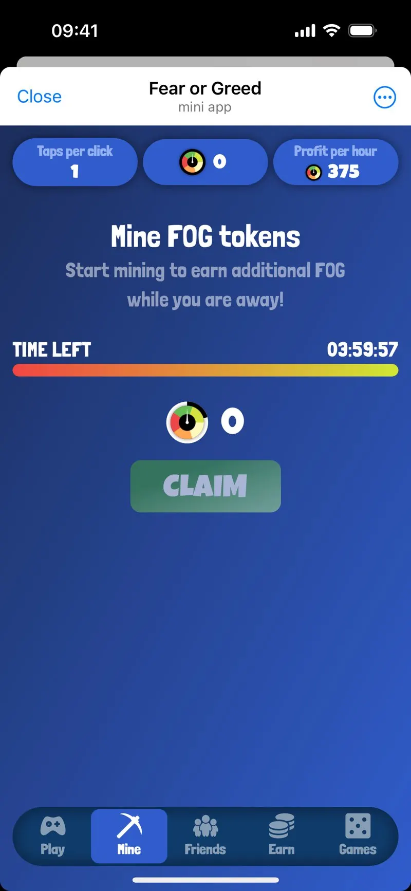 Fear or Greed App — screenshot 2