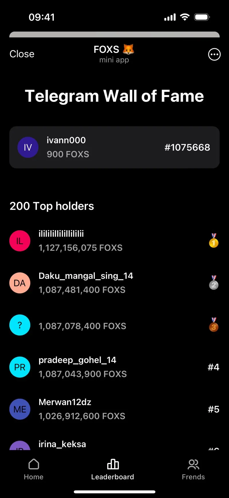 FOXS — screenshot 2