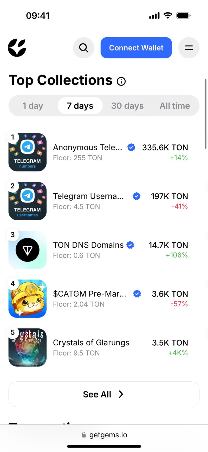 Getgems — screenshot 3