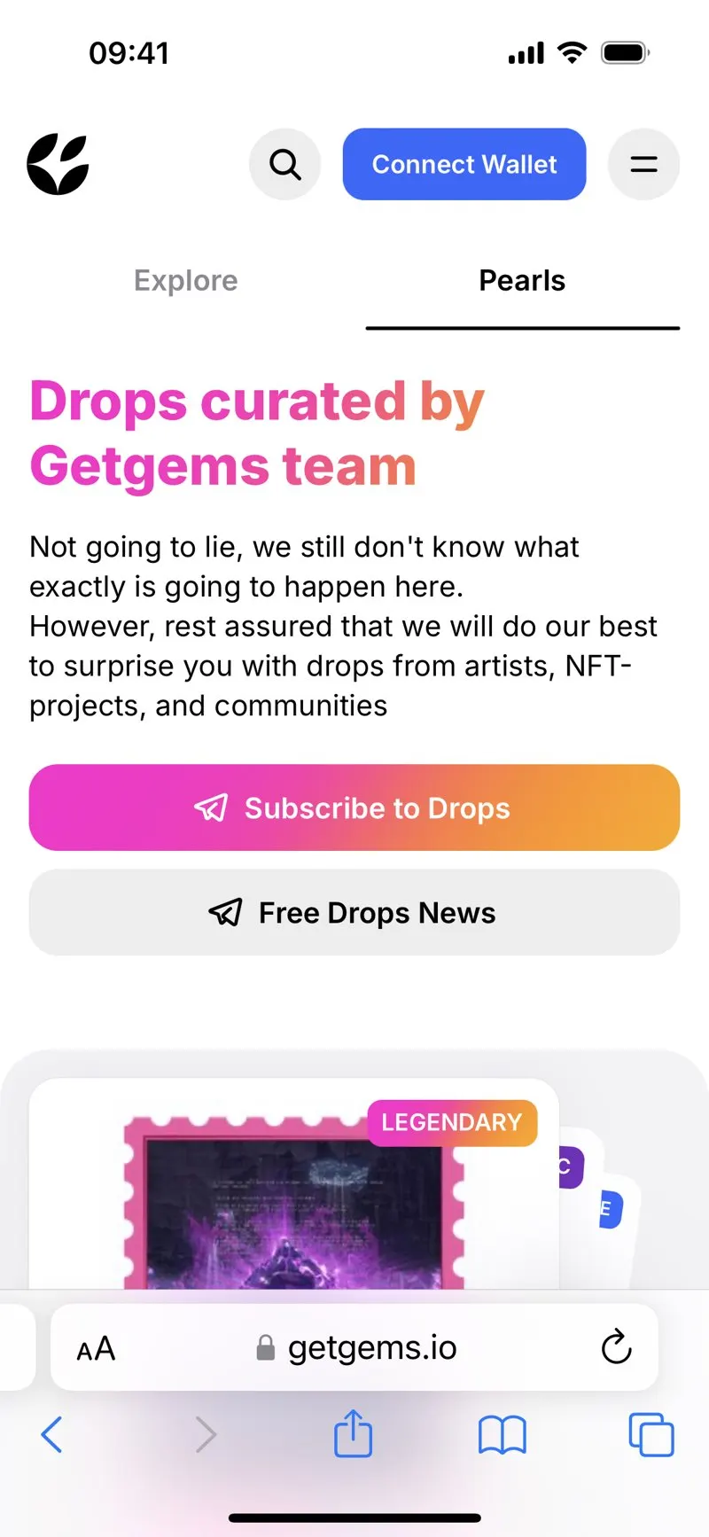 Getgems — screenshot 2