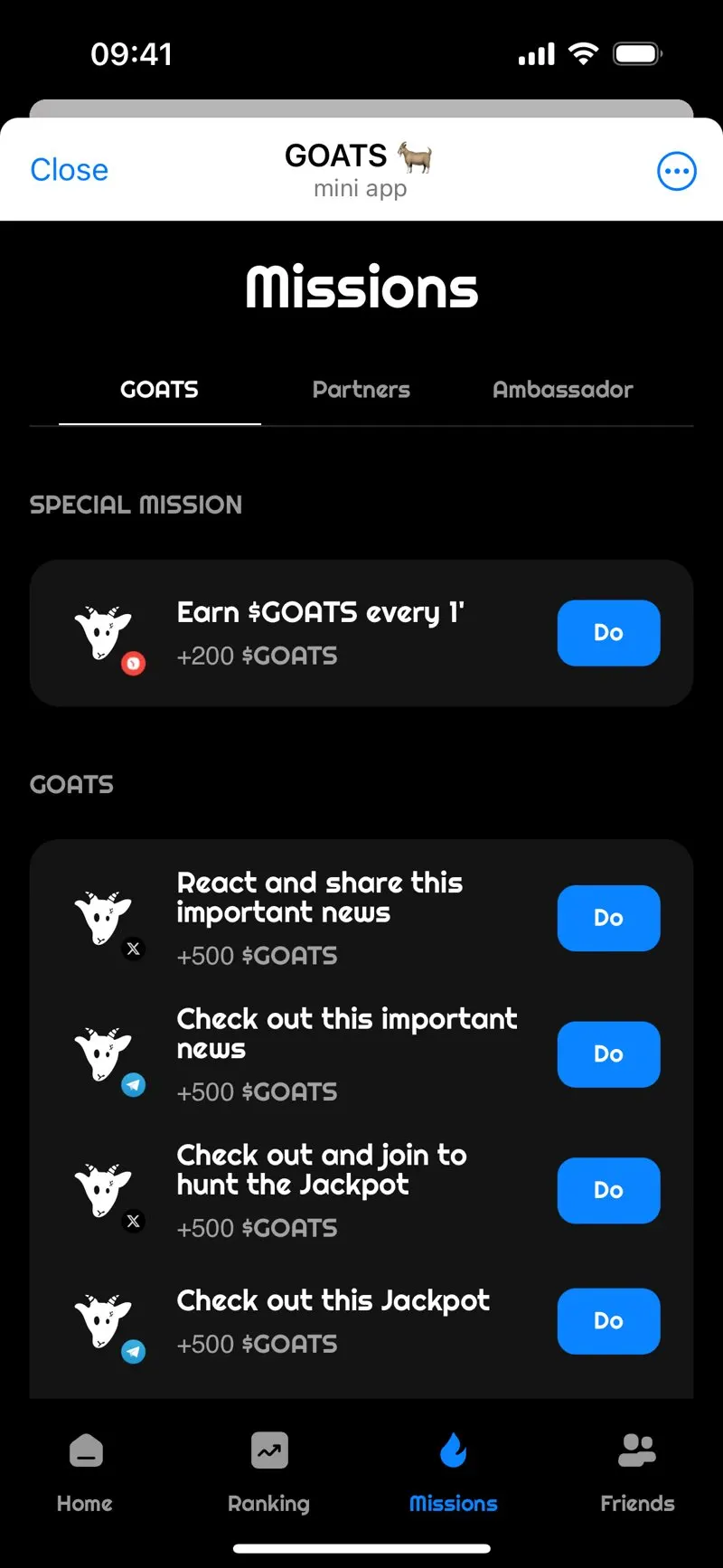 GOATS — screenshot 3