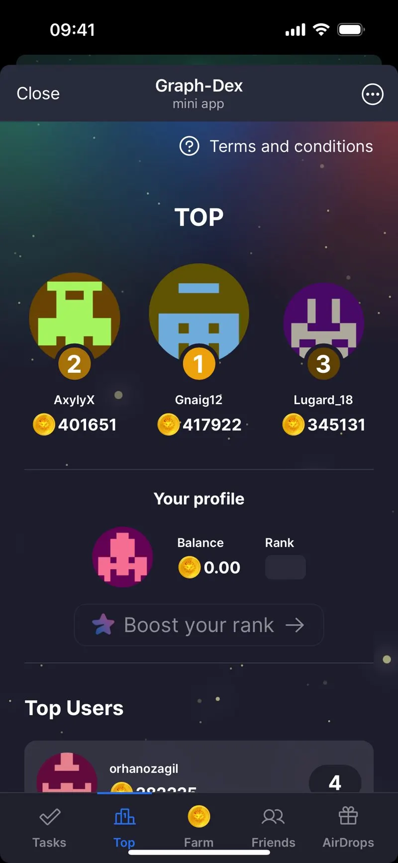 Graph — screenshot 3
