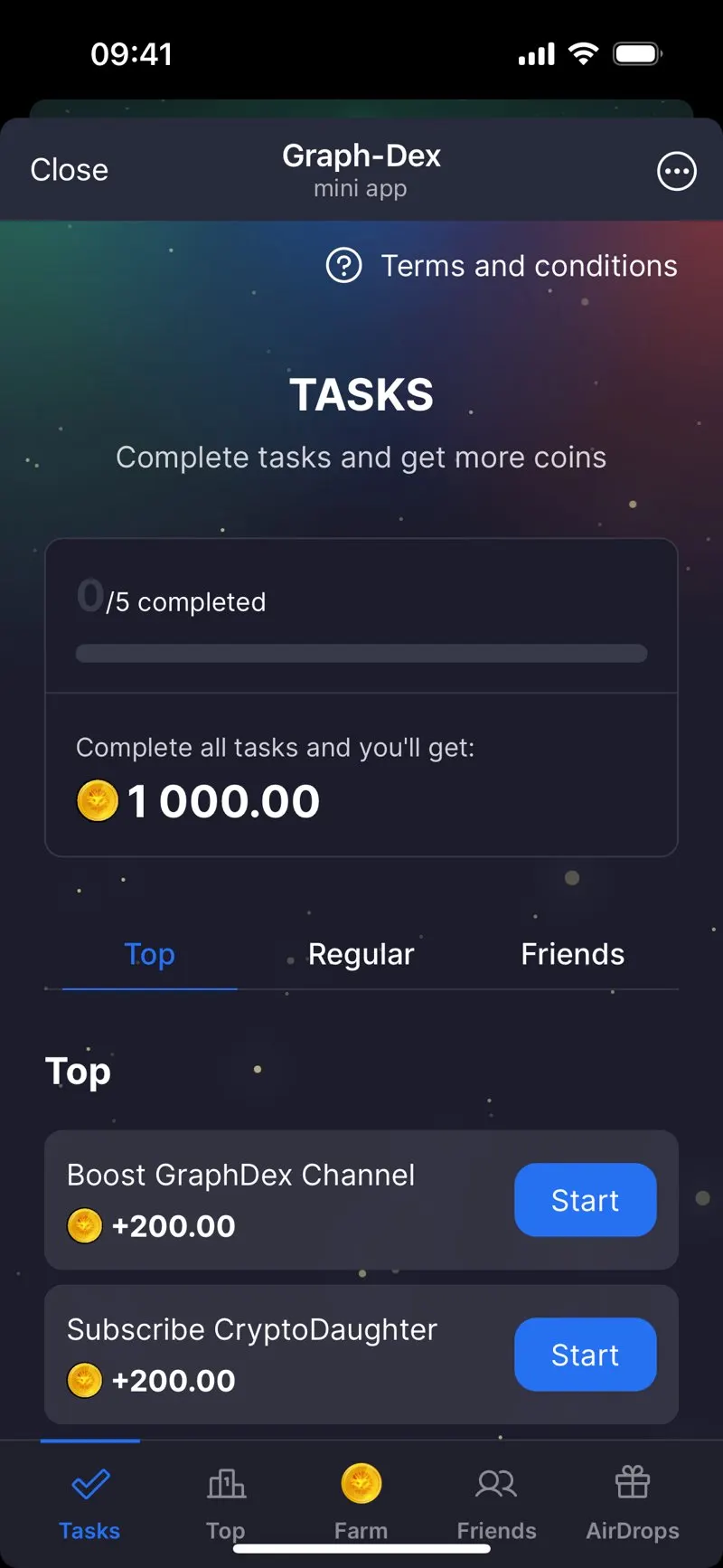 Graph — screenshot 2