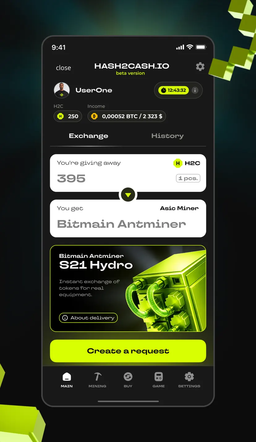 Hash2Cash — screenshot 4