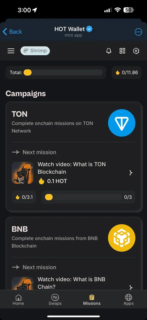HOT Wallet — screenshot 3