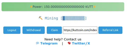 KuttCoin Mining — screenshot 4