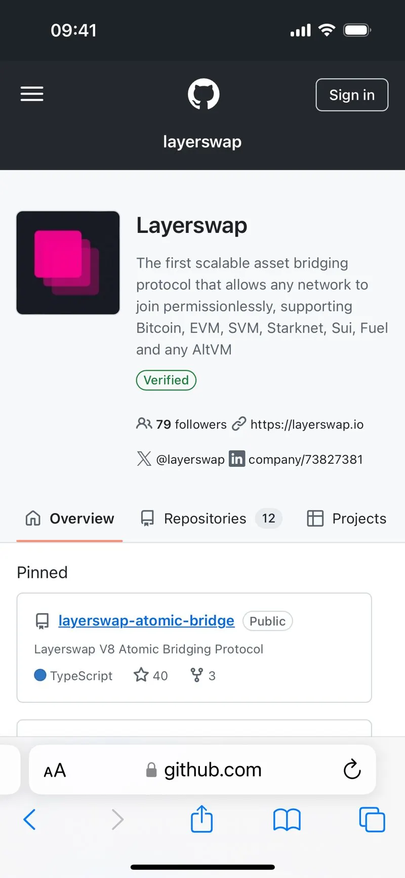 Layerswap — screenshot 3