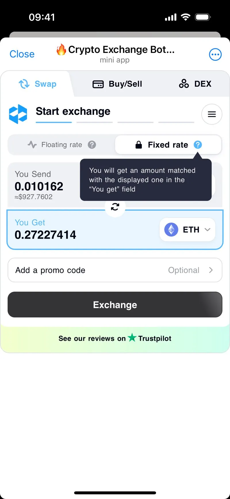 LetsExchange.io — screenshot 7