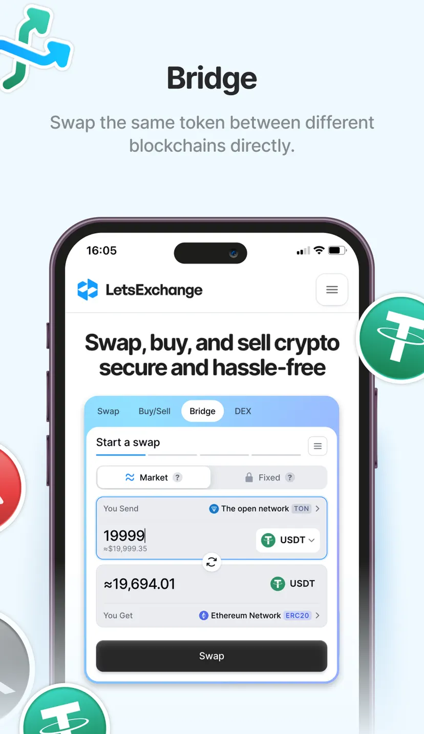 LetsExchange.io — screenshot 3