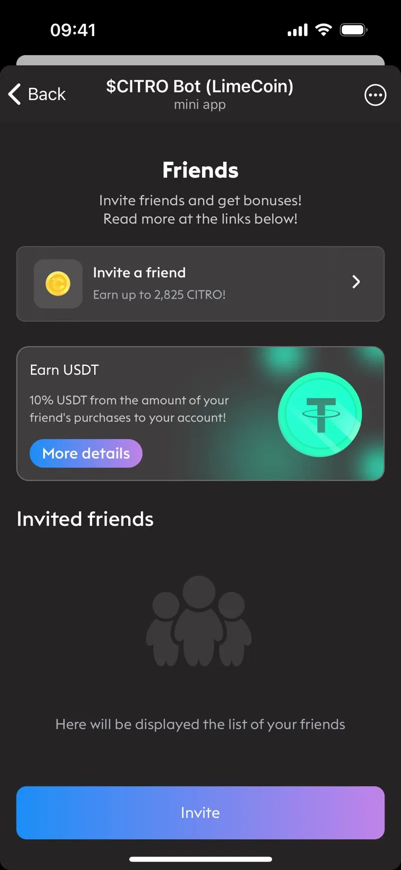 LimeCoin — screenshot 2