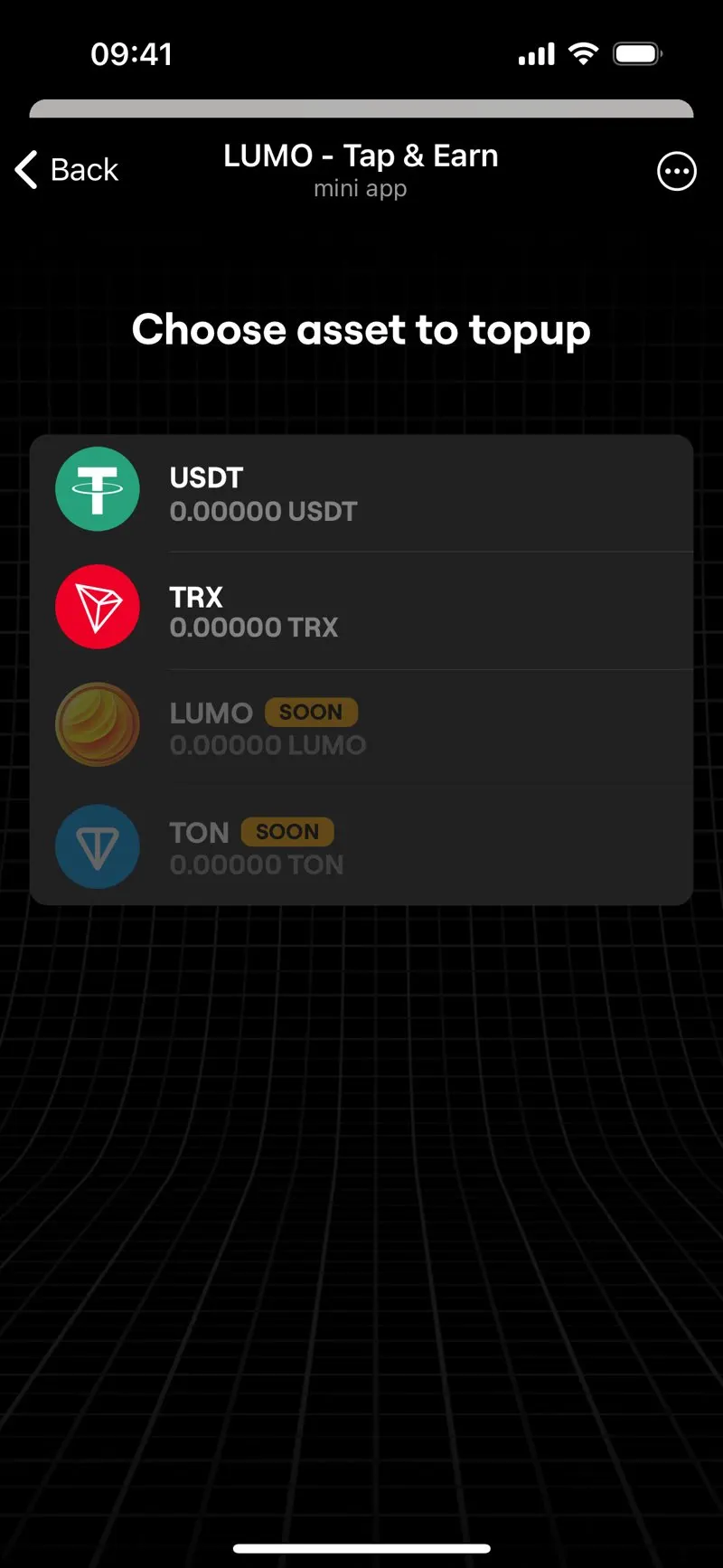 LUMO — screenshot 2