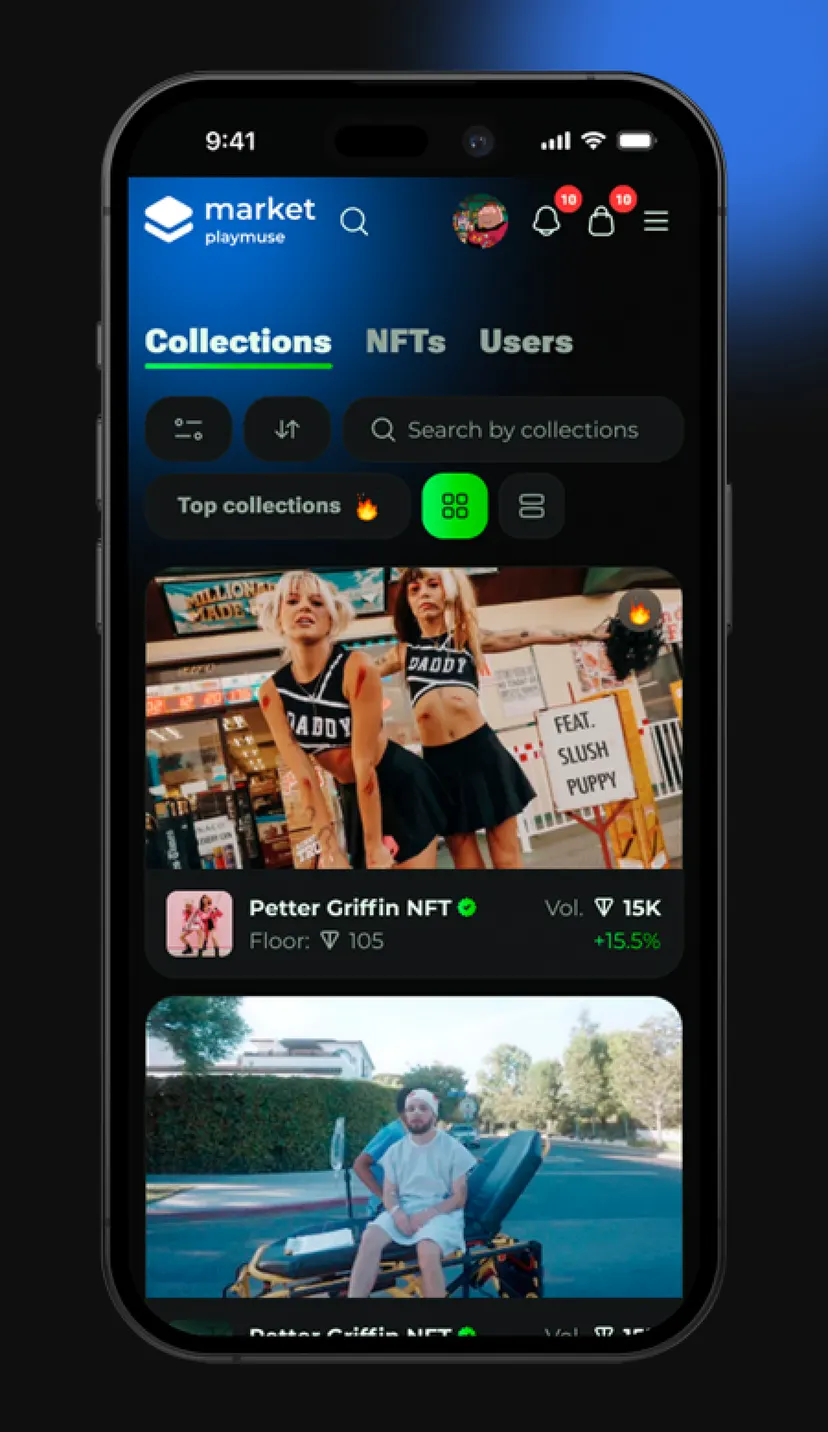 Market Playmuse — screenshot 2