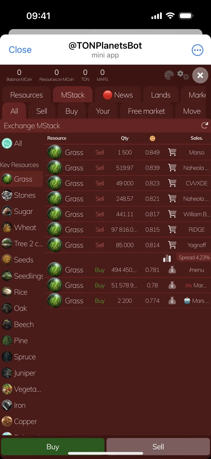 MARS DEX — screenshot 8