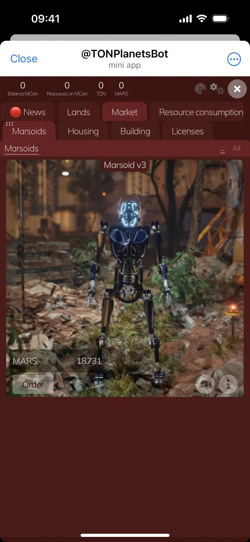 MARS DEX — screenshot 9