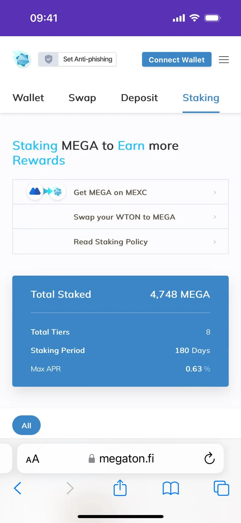 Megaton Finance — screenshot 7