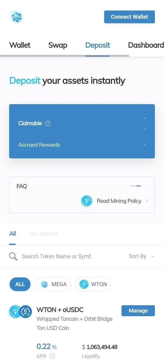 Megaton Finance — screenshot 3