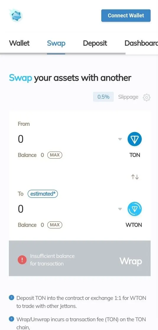 Megaton Finance — screenshot 2