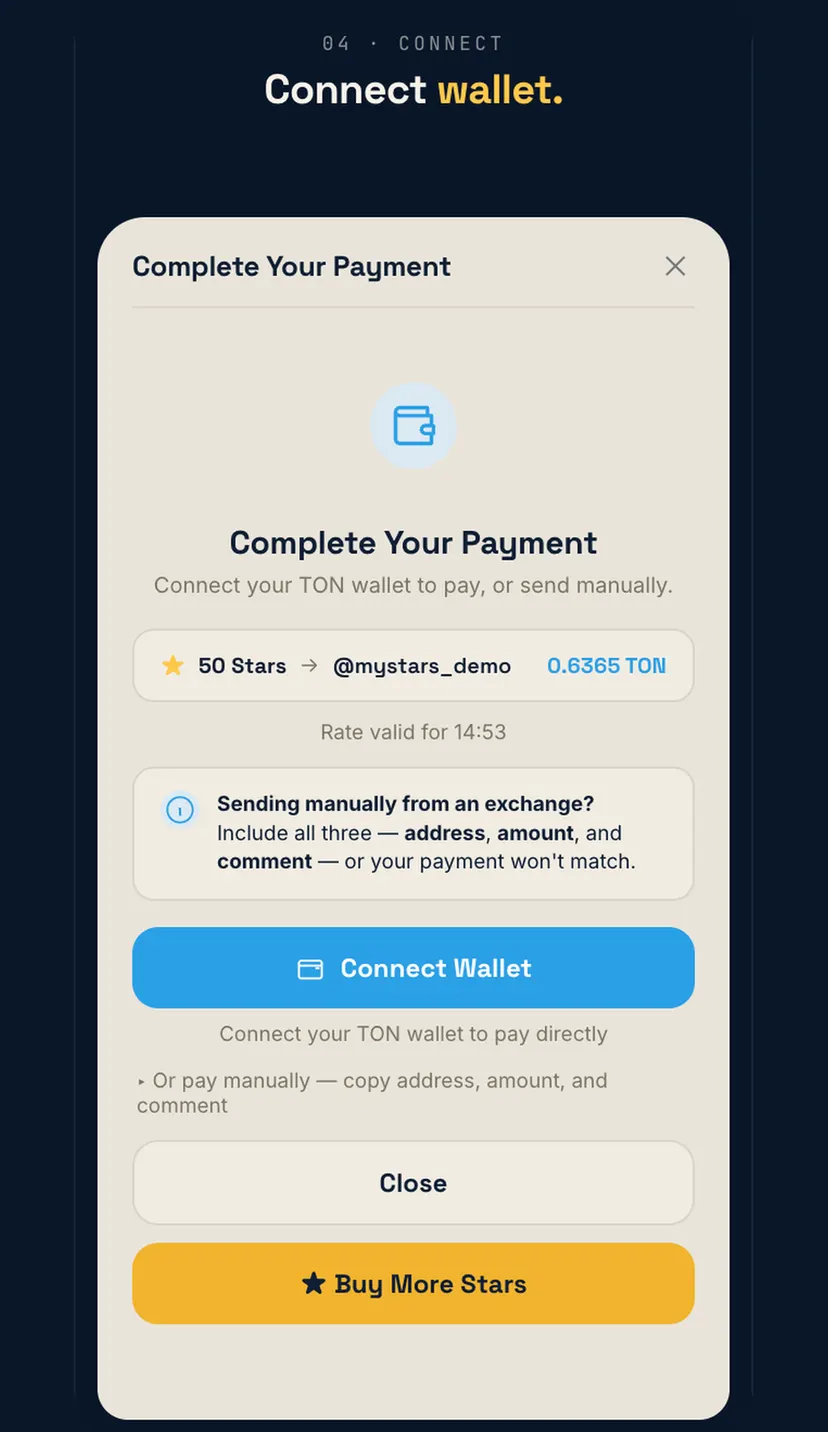 MyStars.tg — screenshot 4